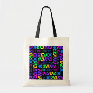 Farbige Obama 2012-Tasche - wählen Sie Stil, Farbe Tragetasche