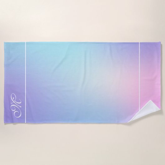 Farbige Ober-, Rosa- und Blautücher, Set Strandtuch (Vorderseite)