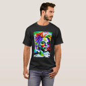 Farbige Oberfläche T-Shirt (Vorne ganz)
