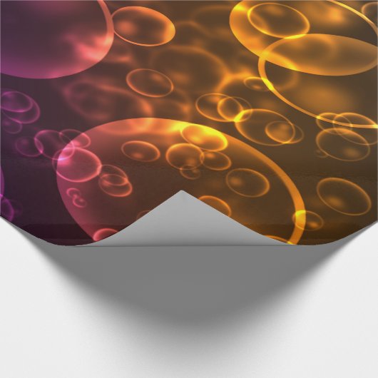 Farbige Objektive Geschenkpapier (Ecke)