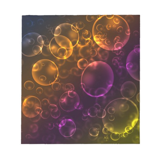 Farbige Objektive Notizblock (Vorderseite)