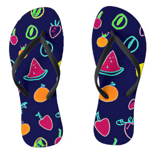 Farbige Obst-Fantasia-Design Badesandalen