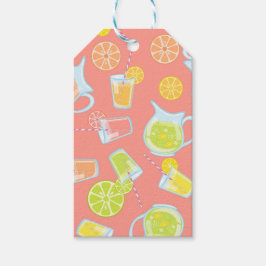 FARBIGE OBSTSLIKEN UND SCHÜTZER GESCHENKANHÄNGER