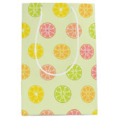 FARBIGE OBSTSLIZEN MITTLERE GESCHENKTÜTE (Vorderseite)