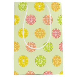 FARBIGE OBSTSLIZEN MITTLERE GESCHENKTÜTE