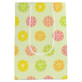 FARBIGE OBSTSLIZEN MITTLERE GESCHENKTÜTE (Rückseite)