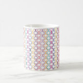 Farbige offene Kreise Kaffeetasse (Mittel)