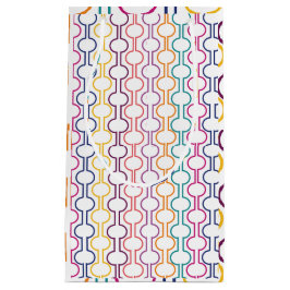 Farbige offene Kreise Kleine Geschenktüte