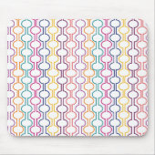 Farbige offene Kreise Mousepad (Vorne)