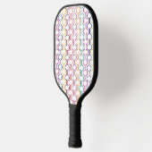 Farbige offene Kreise Pickleball Schläger (Links)