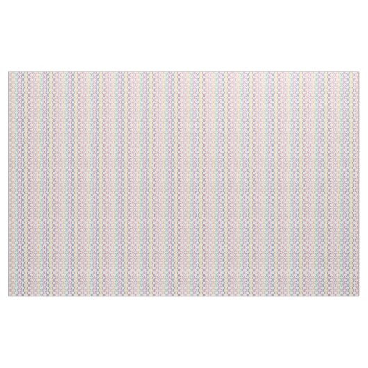 Farbige offene Kreise Stoff (Fat Quarter (45,7 x 55,9 cm))