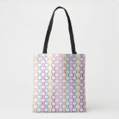 Farbige offene Kreise Tasche (Vorderseite)