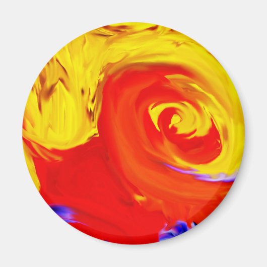 Farbige Ölmalerei - Magnete Magnet (Vorne)