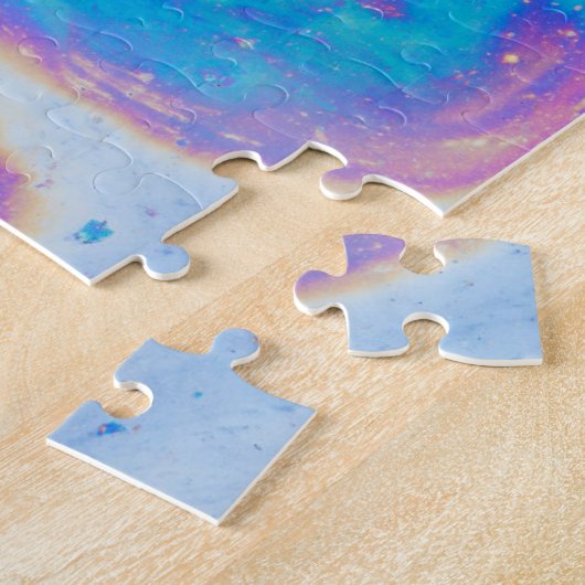 Farbige Ölmuster, Kanada Puzzle (Seite)