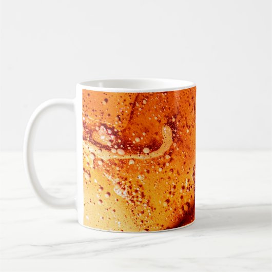 Farbige Öloberfläche Kaffeetasse (Links)