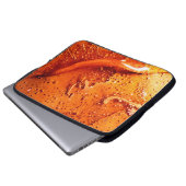 Farbige Öloberfläche Laptopschutzhülle (Vorne Knopf)