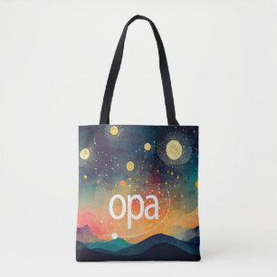 Farbige OPA-Logo-Tasche Tasche