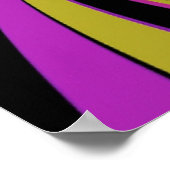 farbige optische Illusion Poster (Ecke)