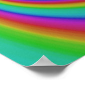farbige optische Illusion Poster (Ecke)