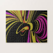 farbige optische Illusion Puzzle (Horizontal)