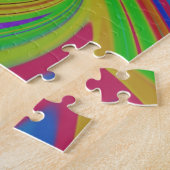 farbige optische Illusion Puzzle (Seite)