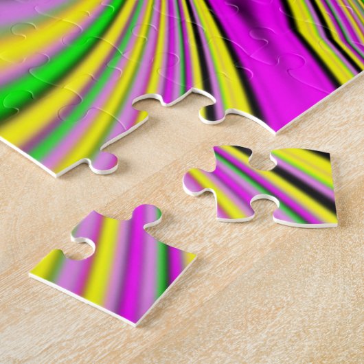 farbige optische Illusion Puzzle (Seite)