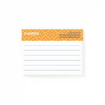 Farbige Orange Gelbe Chevron Kariert