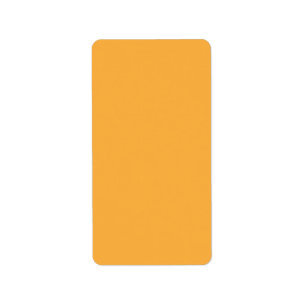 Farbige Orange-Hintergrundtexte für Web und Print Adressaufkleber