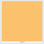 Farbige Orange-Hintergrundtexte für Web und Print Aufkleber (Blatt)