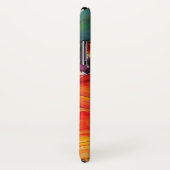 Farbige Orange Oriental Poppy Case-Mate iPhone Hülle (Hinten/Rechts)