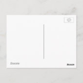 Farbige, orangefarbene und Imitate Metallstreifen  Postkarte (Rückseite)