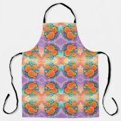 Farbige Orangen für den Vatertag Schürze (Vorderseite)
