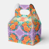 Farbige Orangen Geschenkschachtel (Vorderseite)