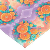 Farbige Orangen Kurzer Tischläufer (Ecke)