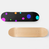 Farbige Orbs-Skateboard Skateboard (Horizontal)