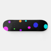 Farbige Orbs-Skateboard Skateboard (Horizontal)