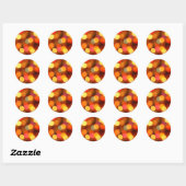 Farbige Orbs Stickers (Blatt)