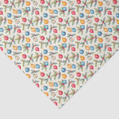 Farbige Ornamente Seidenpapier (Detail)