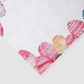 Farbige Ostereier Seidenpapier (Ausschnitt)