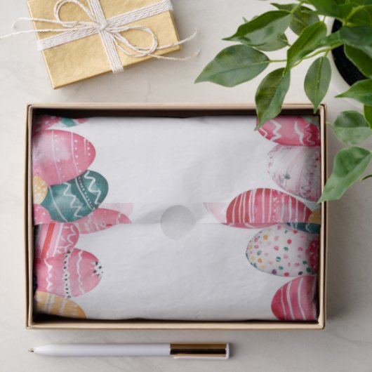 Farbige Ostereier Seidenpapier (Geschenk)