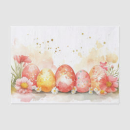 Farbige Ostereier Seidenpapier