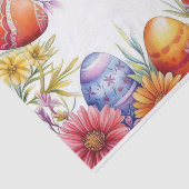 Farbige Ostereier Seidenpapier (Ausschnitt)