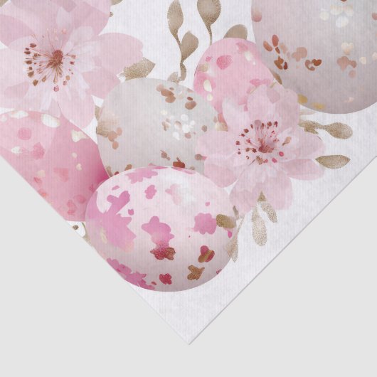 Farbige Ostereier Seidenpapier (Ausschnitt)