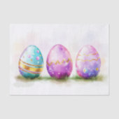 Farbige Ostereier Seidenpapier (Vorderseite)