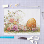 Farbige Ostereier Seidenpapier (Handwerk)