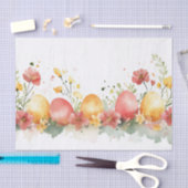 Farbige Ostereier Seidenpapier (Handwerk)