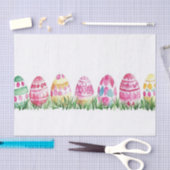 Farbige Ostereier Seidenpapier (Handwerk)