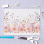 Farbige Ostereier Seidenpapier (Handwerk)