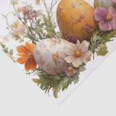 Farbige Ostereier Seidenpapier (Ausschnitt)