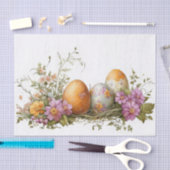 Farbige Ostereier Seidenpapier (Handwerk)